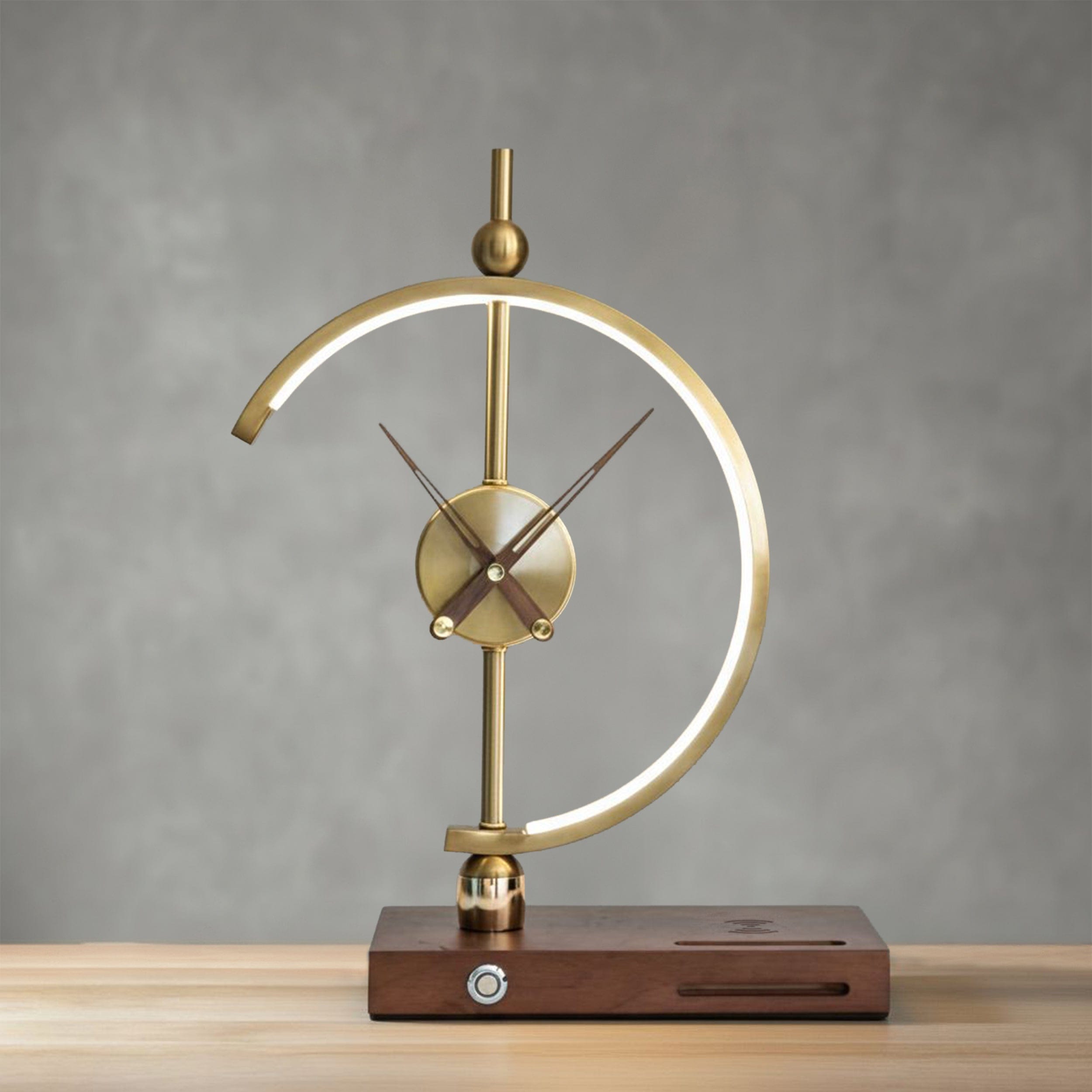 Khonsu Clock Lamp (Wireless Charging) – Table Lamp