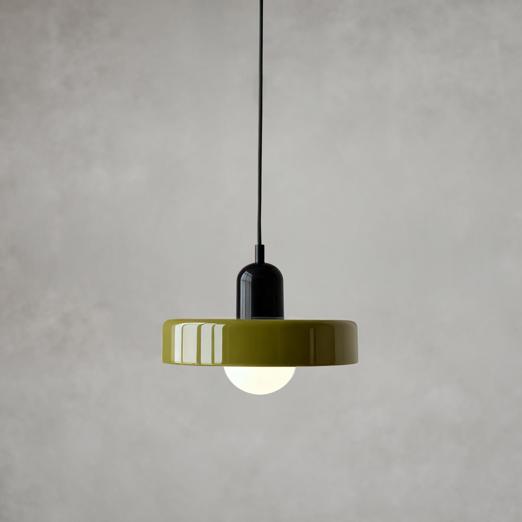 Mono Geni Pendant Light in White & Green