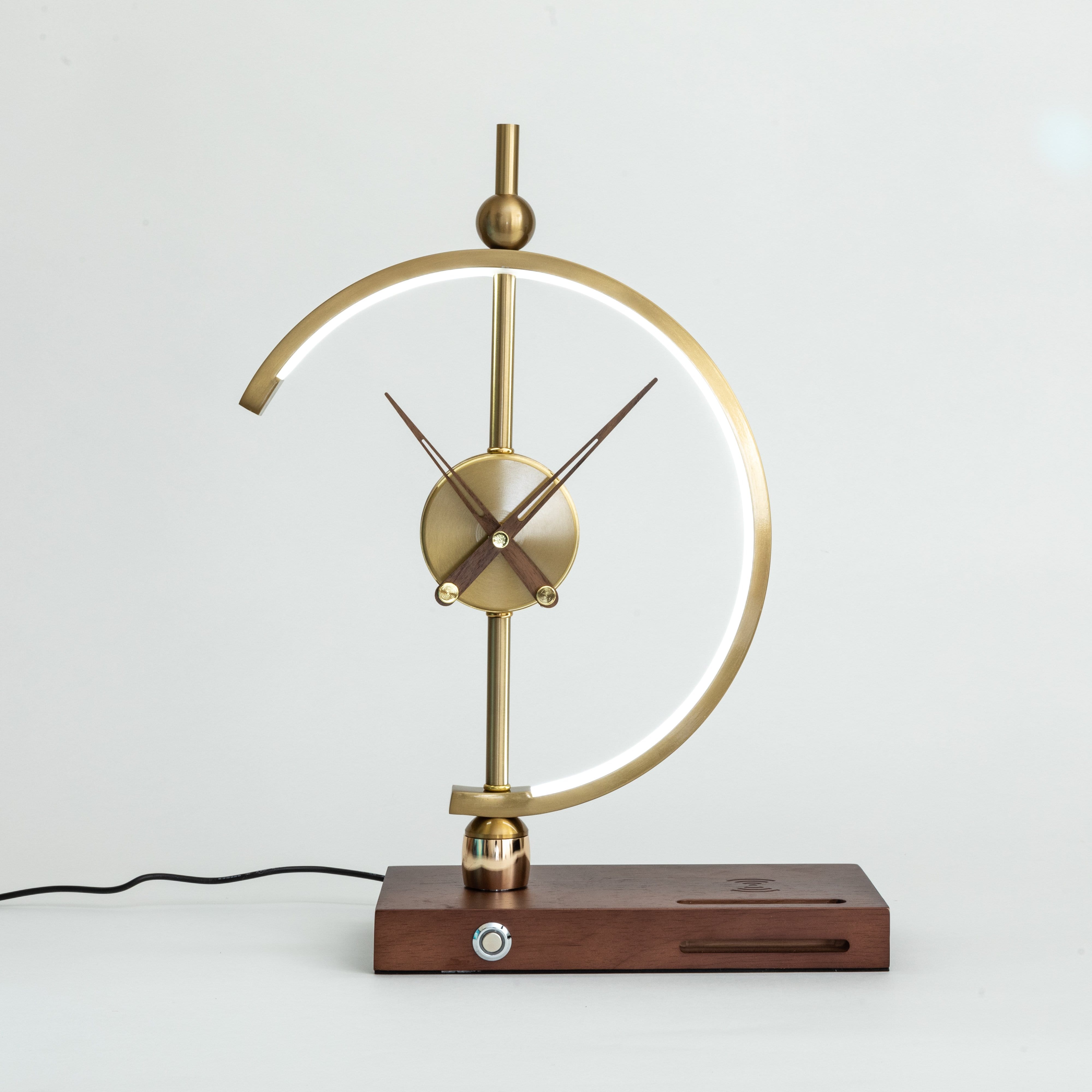 Khonsu Clock Lamp (Wireless Charging) – Table Lamp