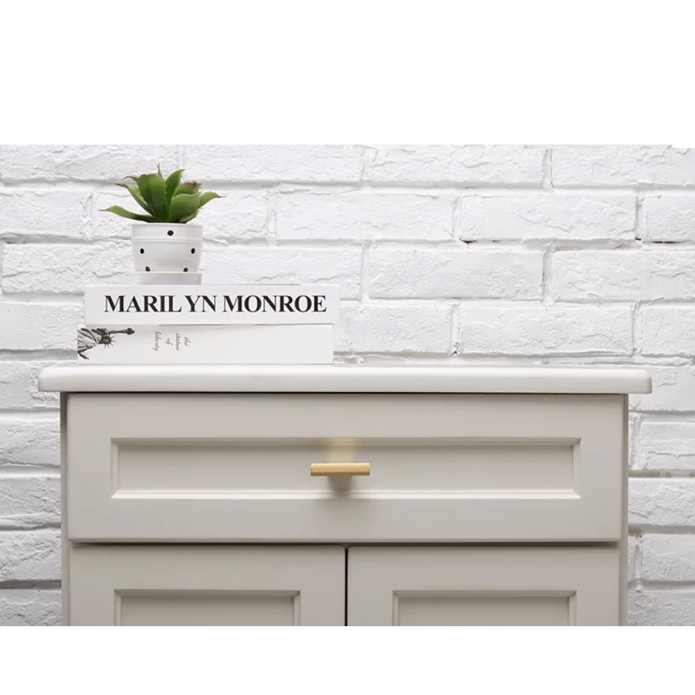 Lubann Furniture Handle in Brushed Brass