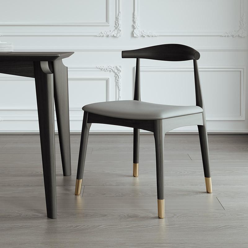 Khalifa Chair in Performance Linen & Performance Leather