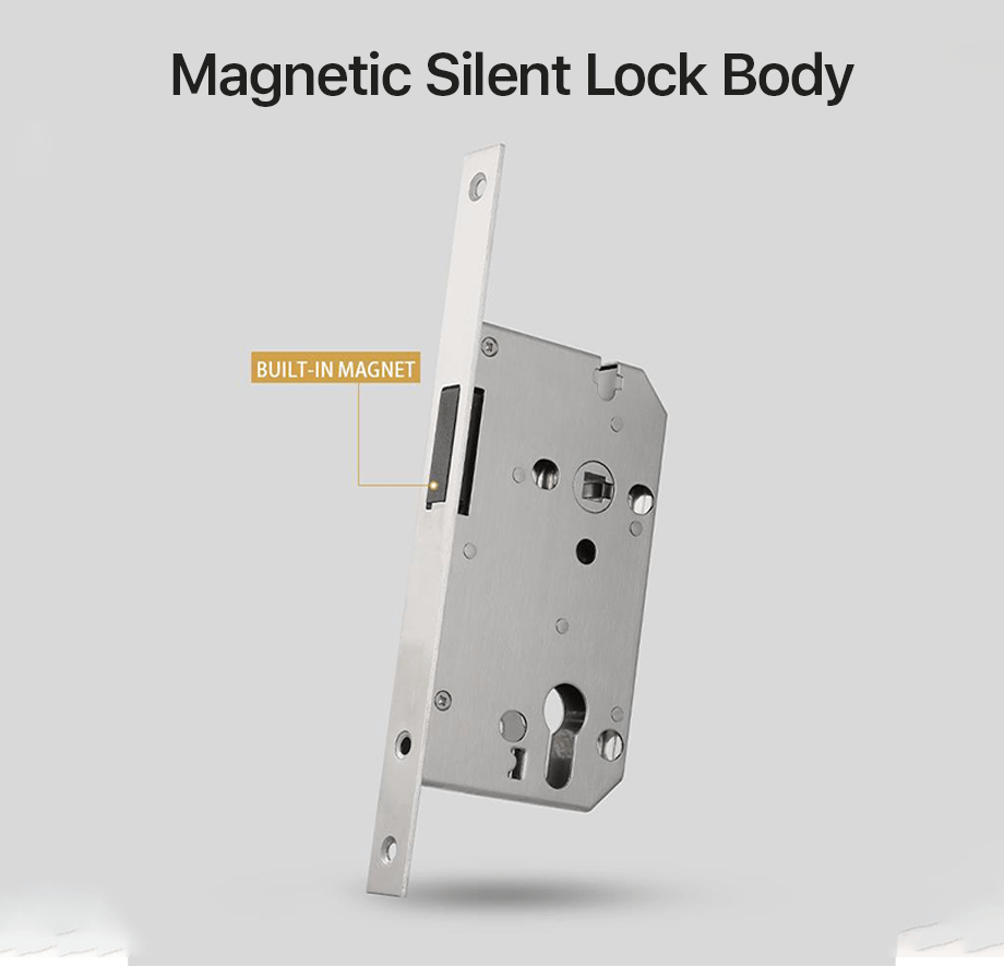 Passage Lever Door Lock in Pearl Grey & Pearl Gold