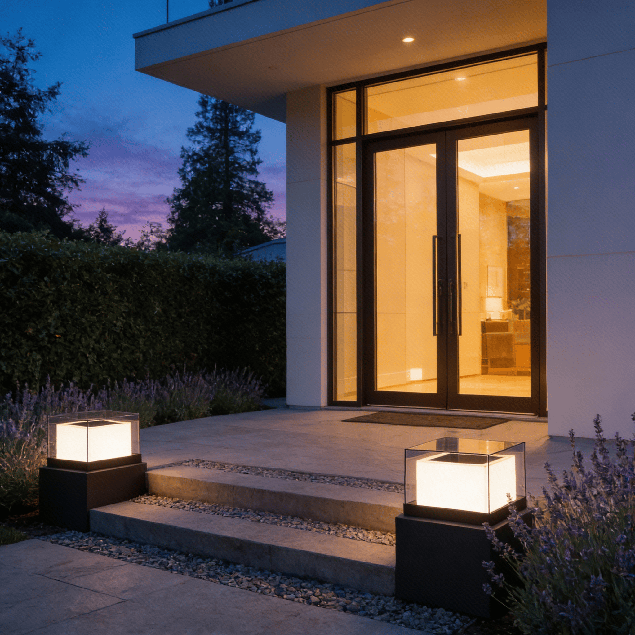 Box Beam Outdoor Light