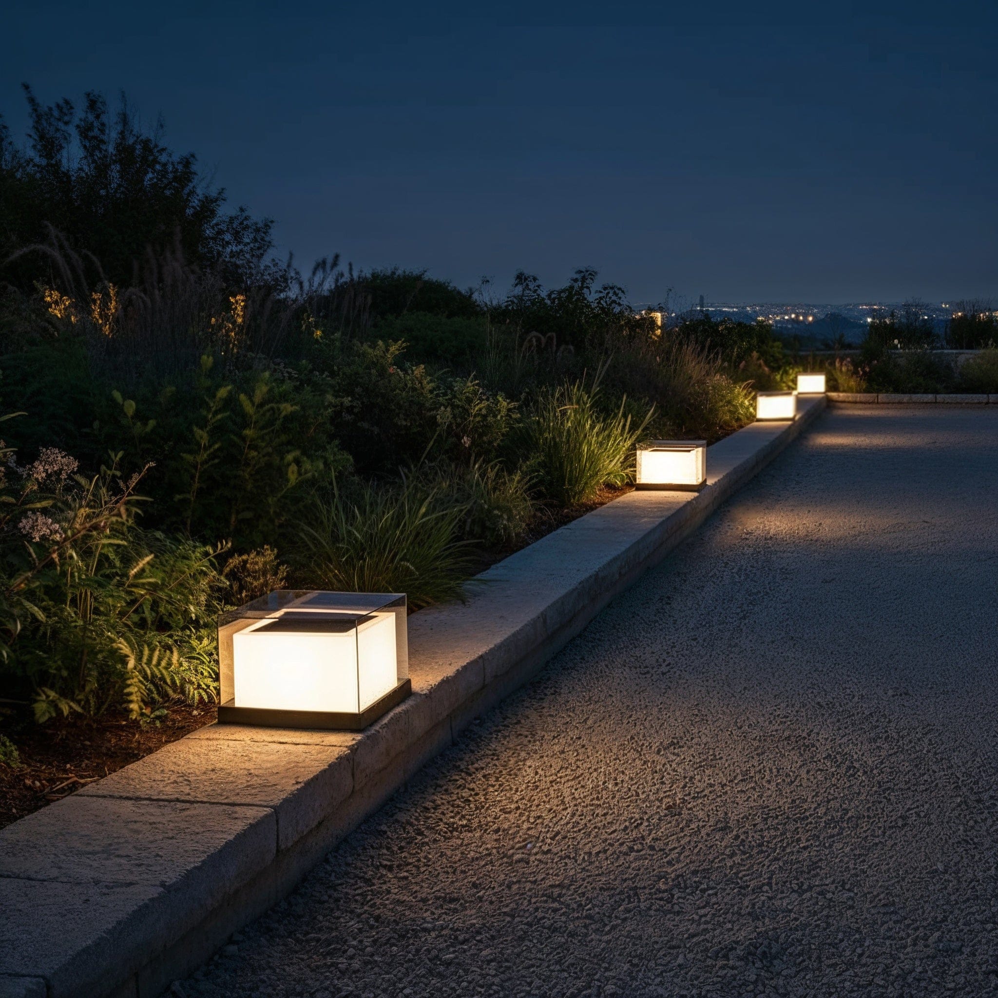 Box Beam Outdoor Light