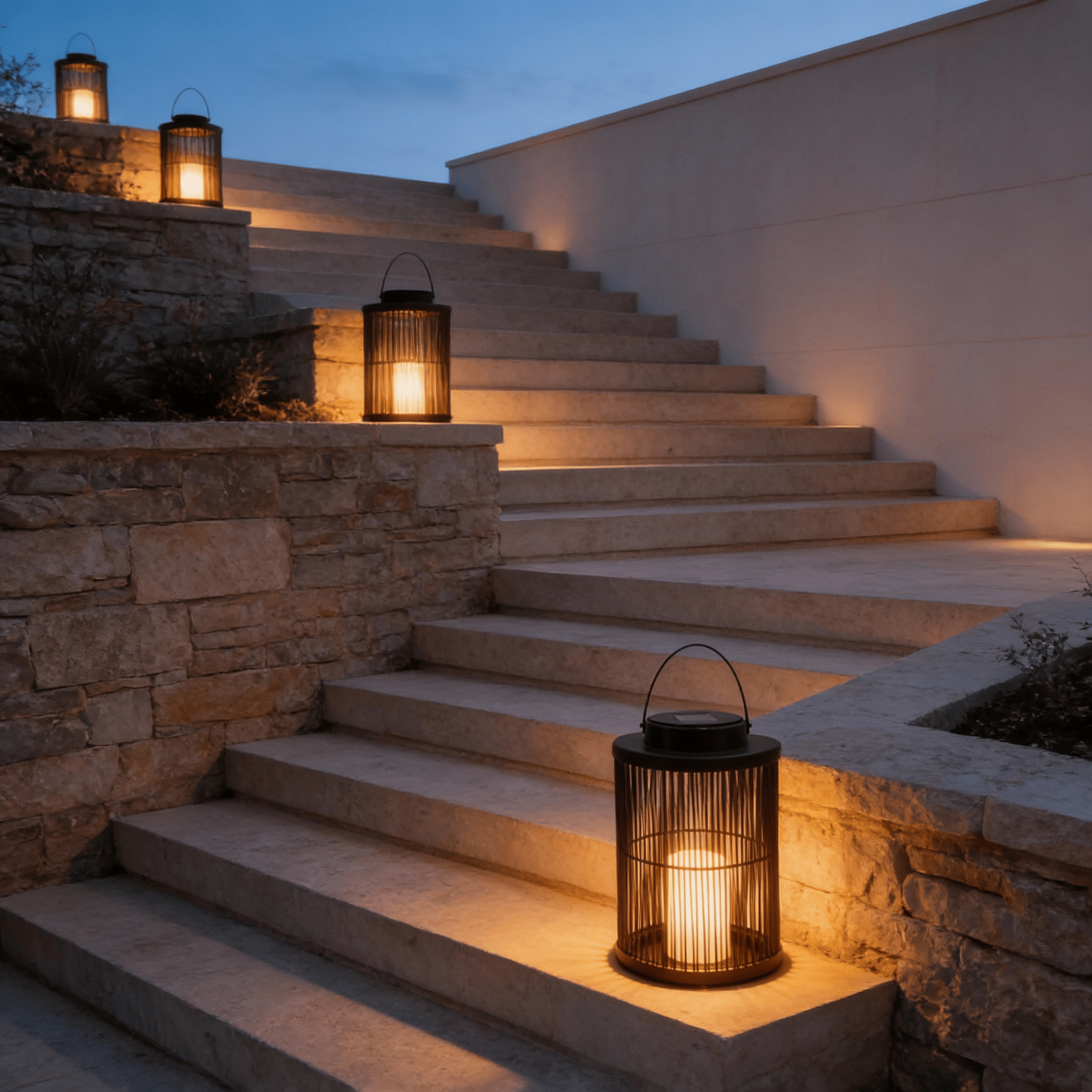 Lantern Sora Weave Light in Black & Dark Brown