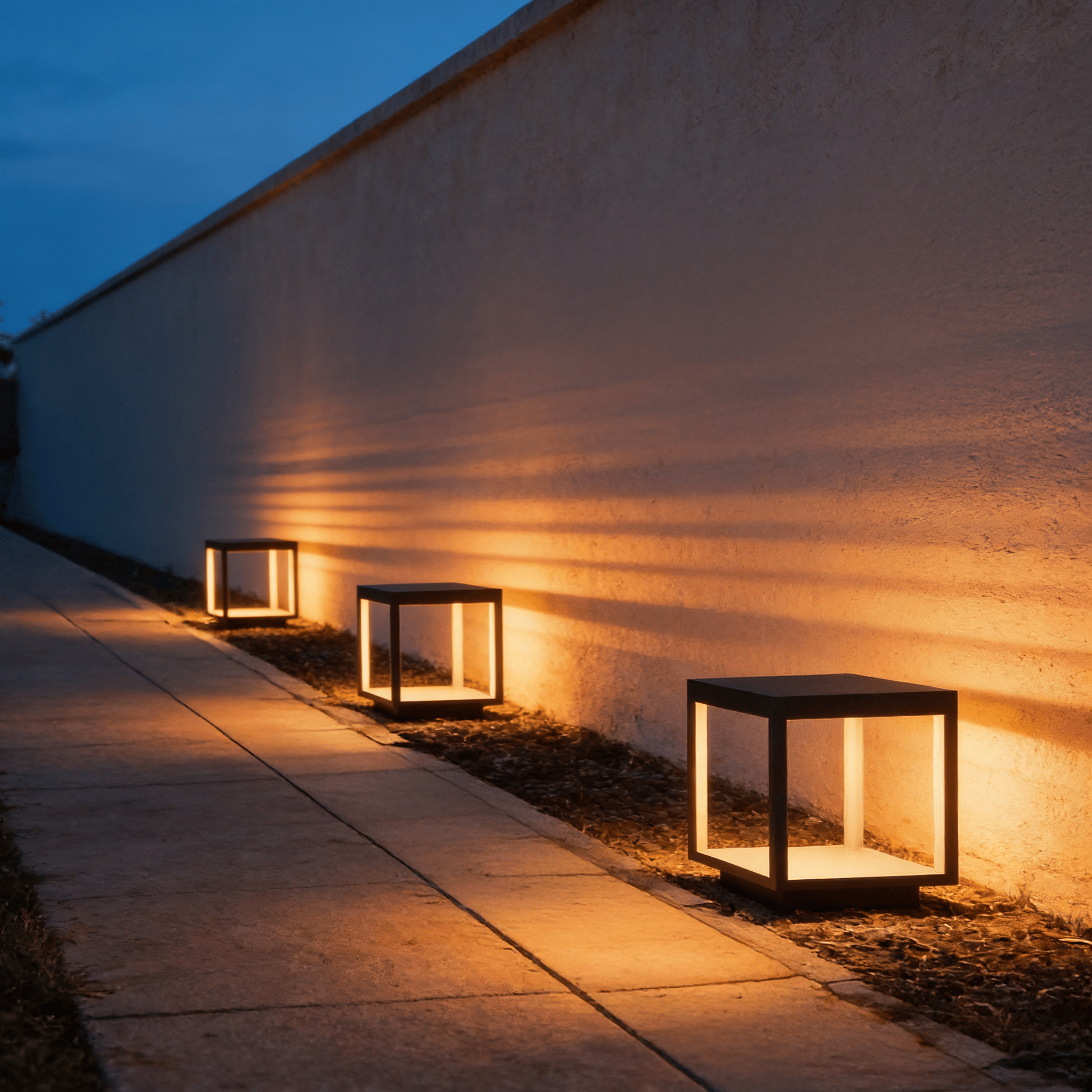 Square Post Light