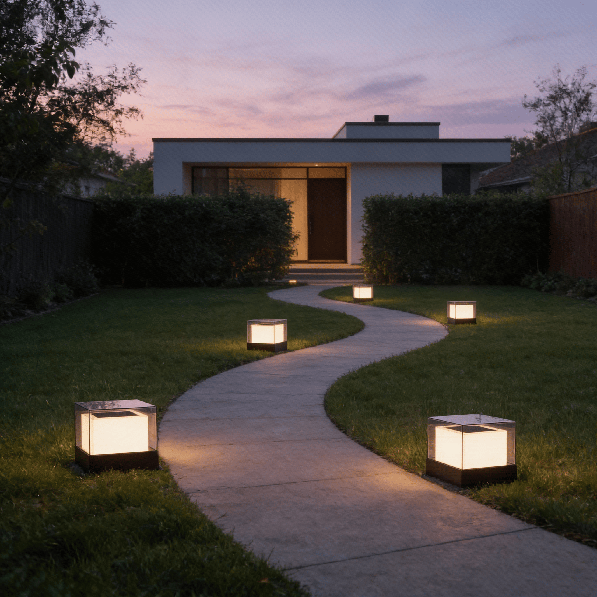 Box Beam Outdoor Light