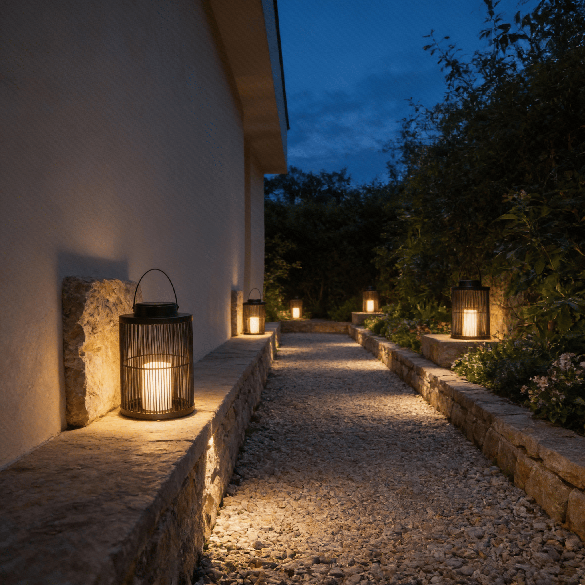 Lantern Sora Weave Light in Black & Dark Brown