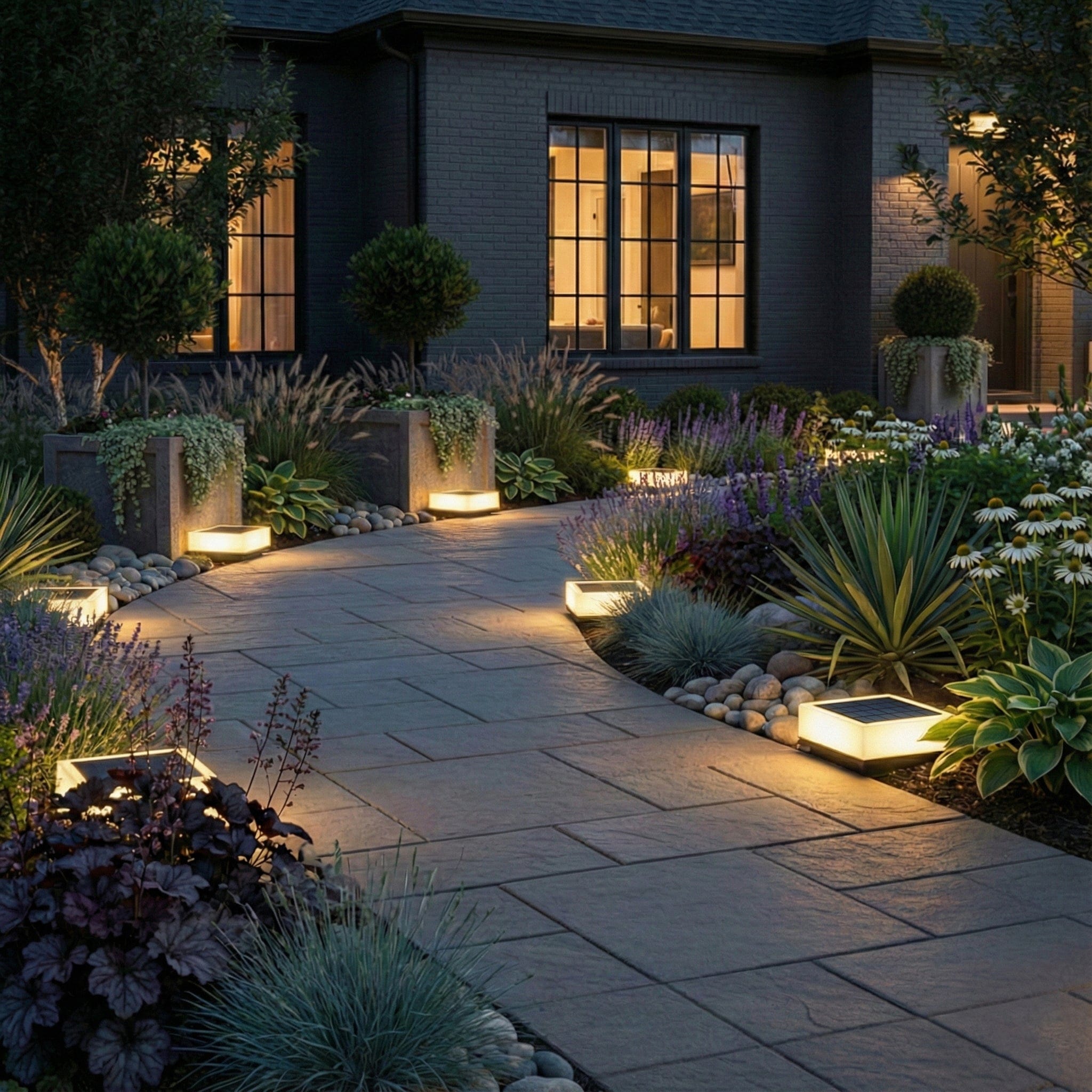 Flat Out Solar Garden Light