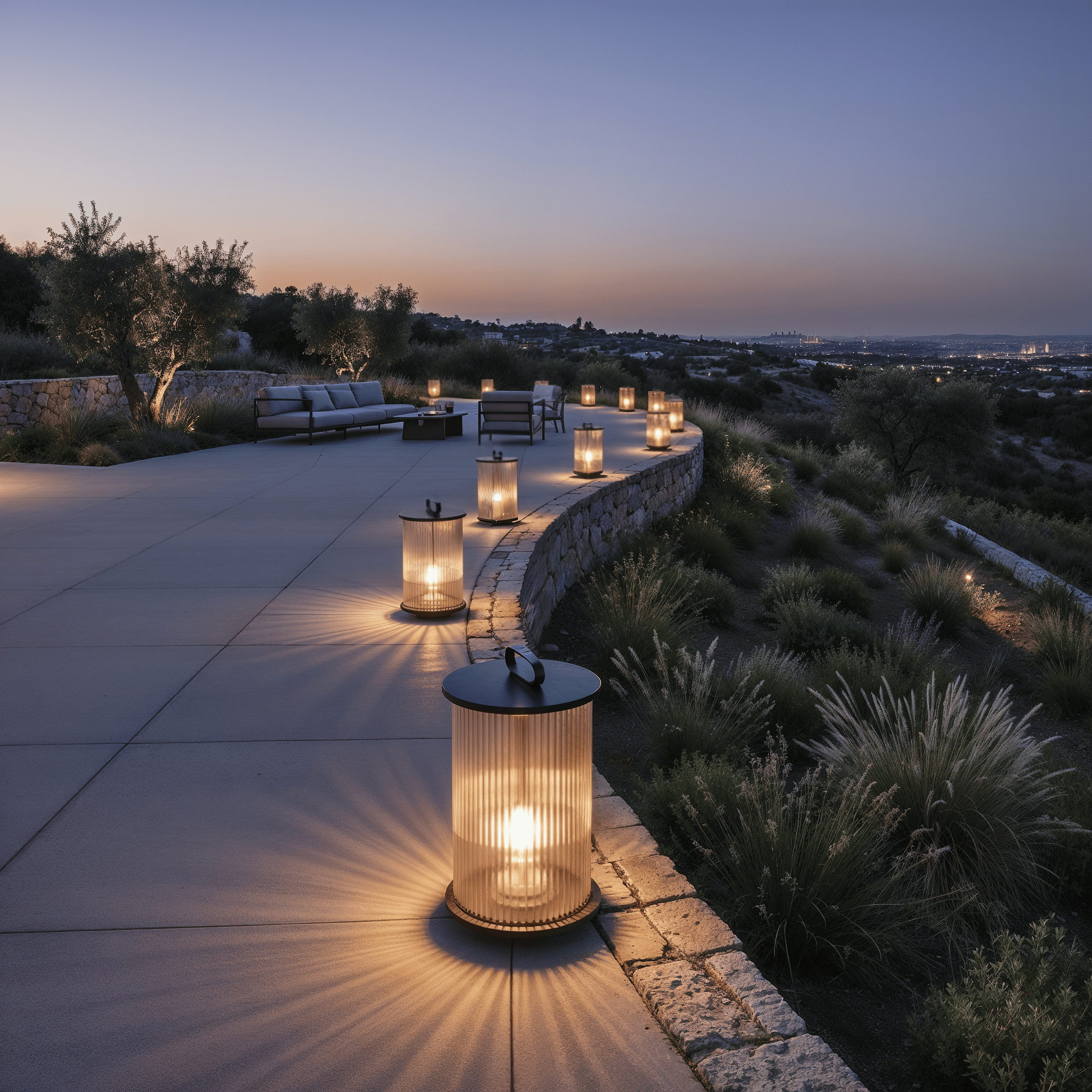 Rika Wedge Solar Garden Light