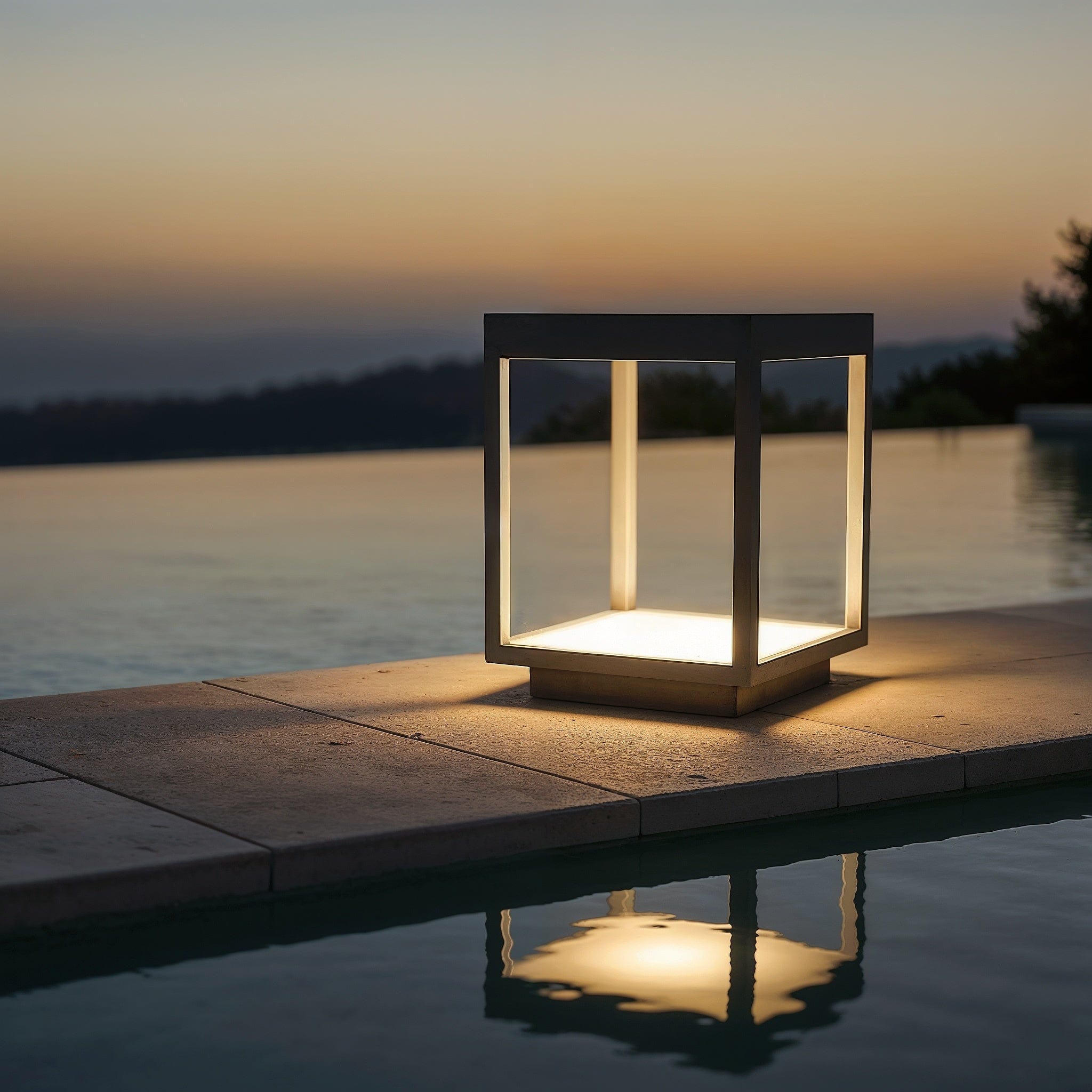 Square Post Light