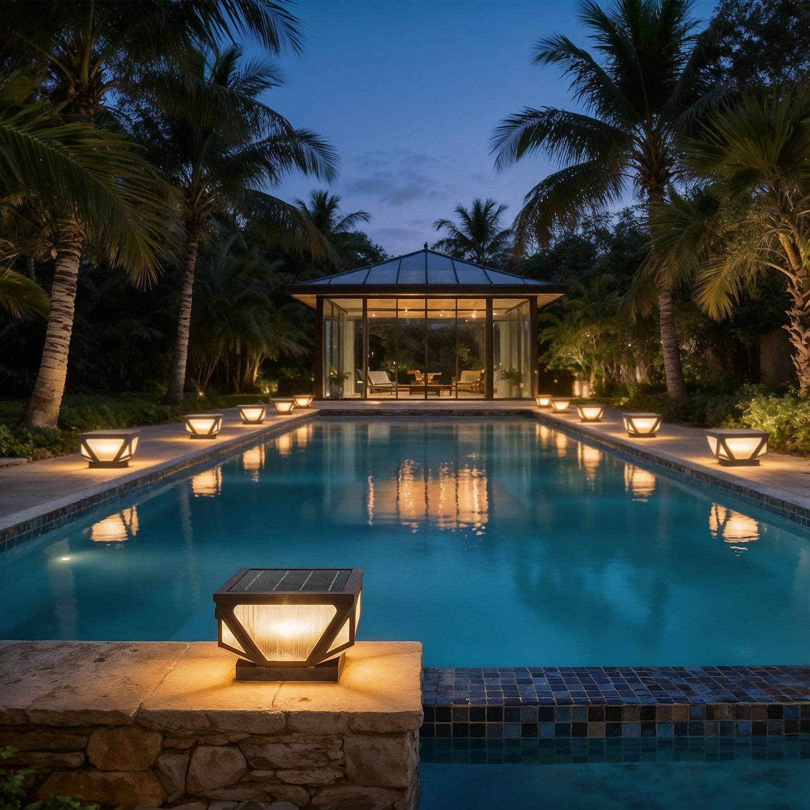 Glow Beam Outdoor Light