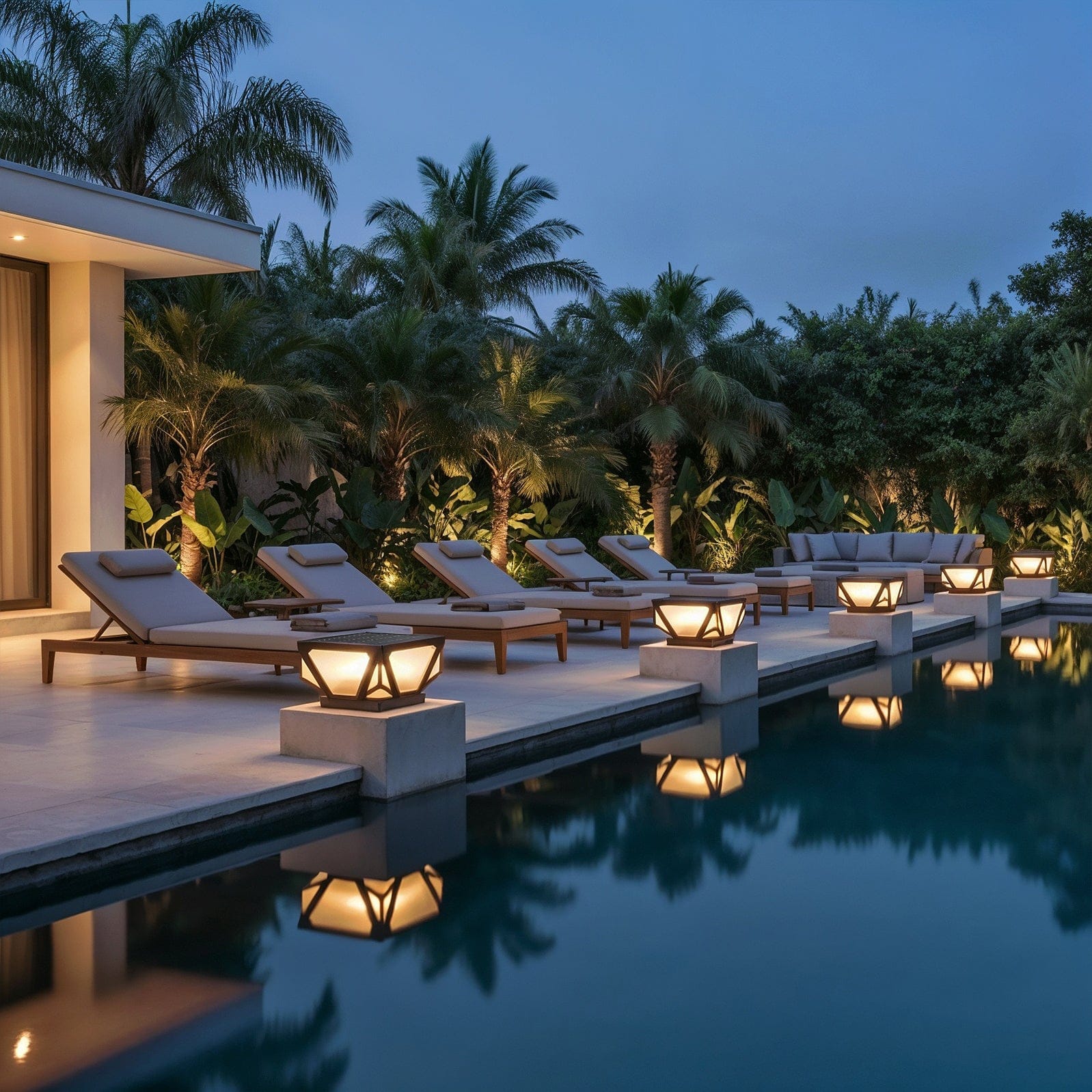 Glow Beam Outdoor Light