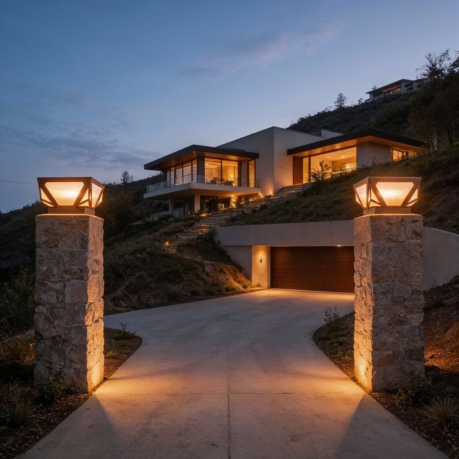Glow Beam Outdoor Light