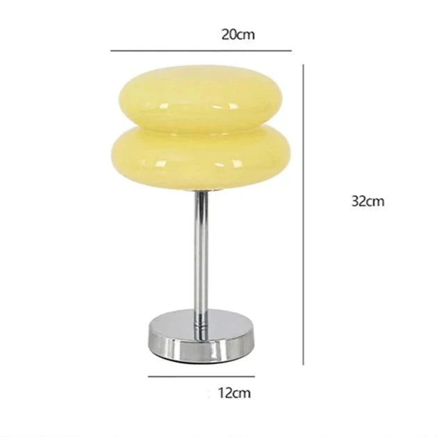 Bubble Tart Table Lamp in Pink & White