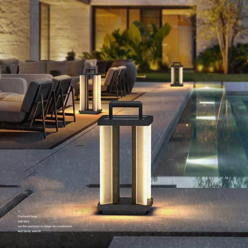 Contemporary Solar Garden Light