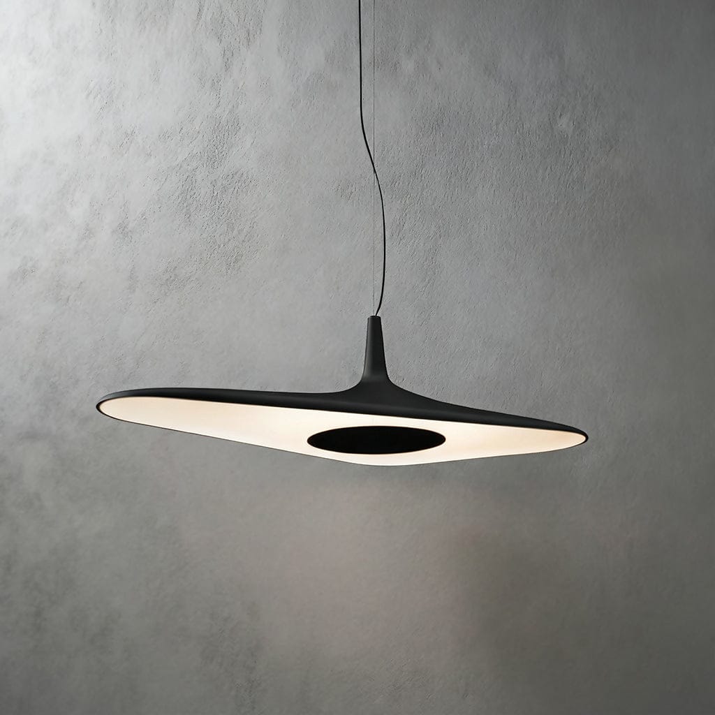 Scandi Flux Chandelier in White & Black