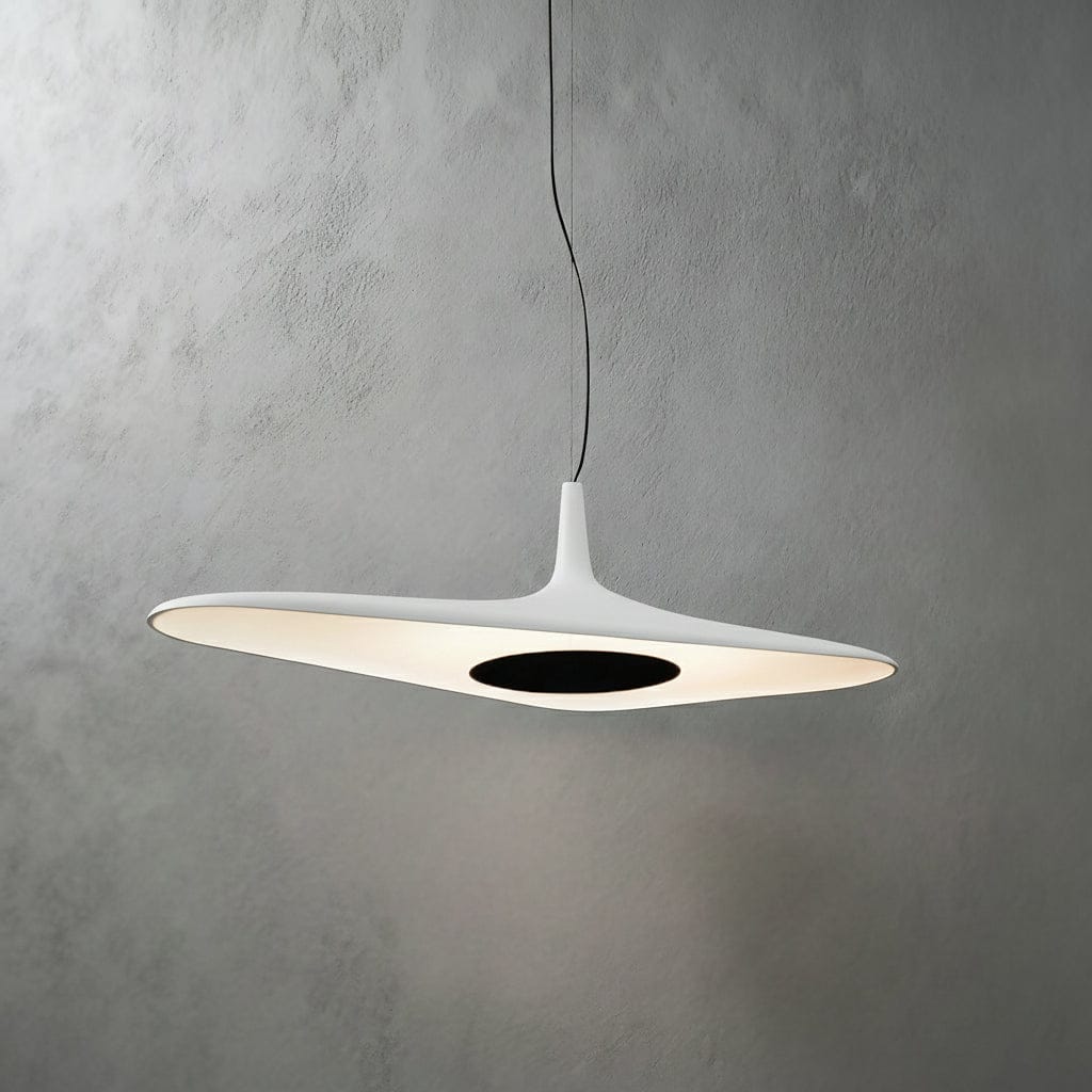 Scandi Flux Chandelier in White & Black