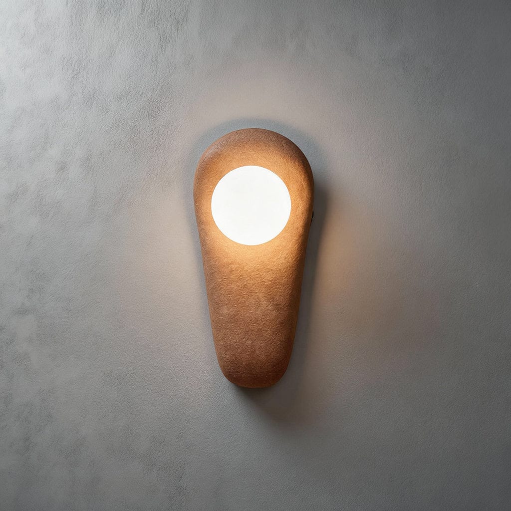 Zakohani Sconce in Milk & Beige