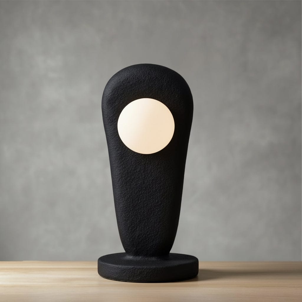 Zakohani Table Lamp in Milk & Beige