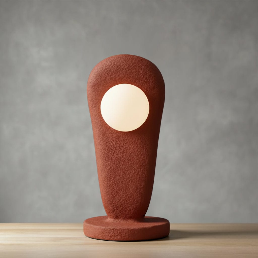 Zakohani Table Lamp in Milk & Beige
