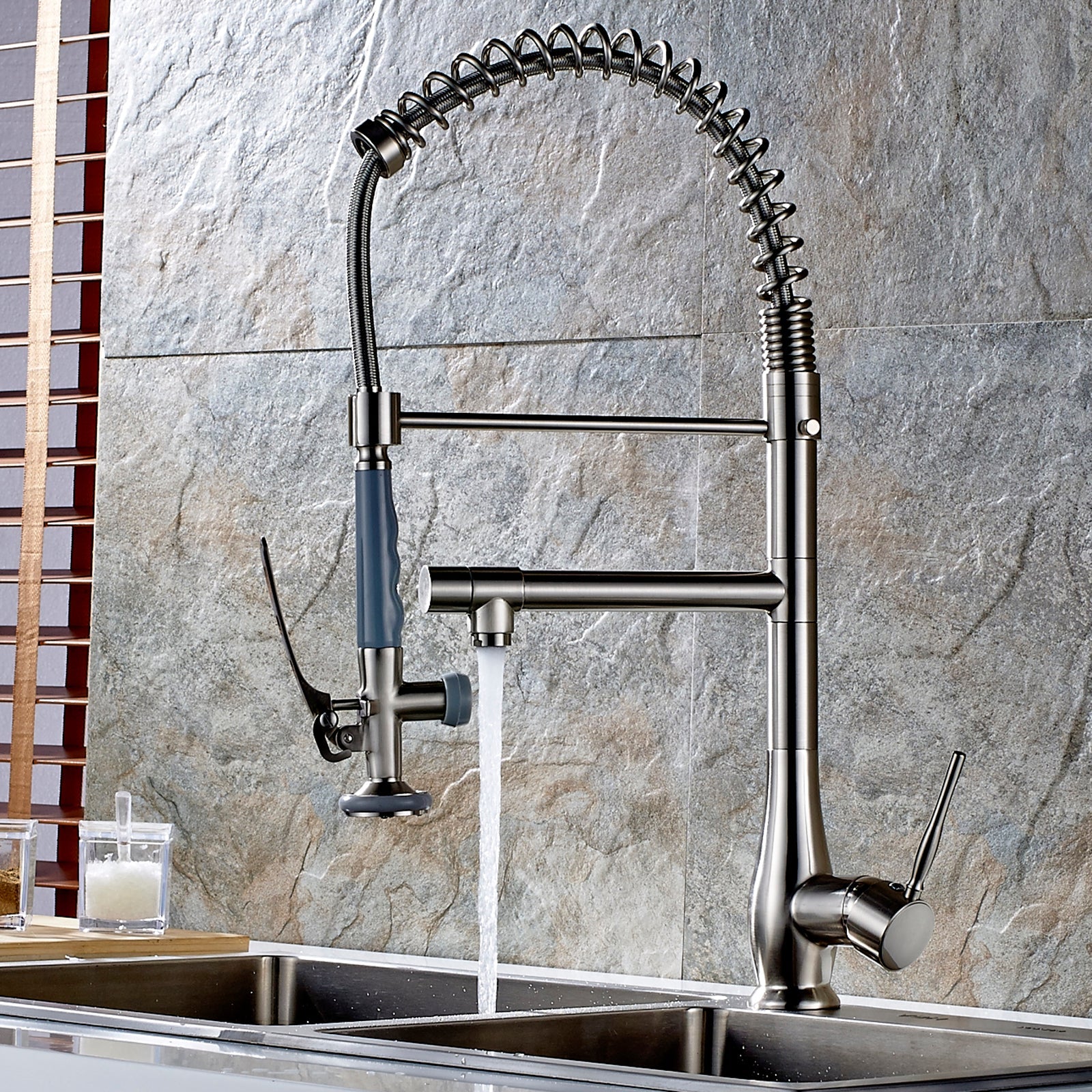 Artec Single Lever Stainless Steel Bathroom Basin Tap - Viltara