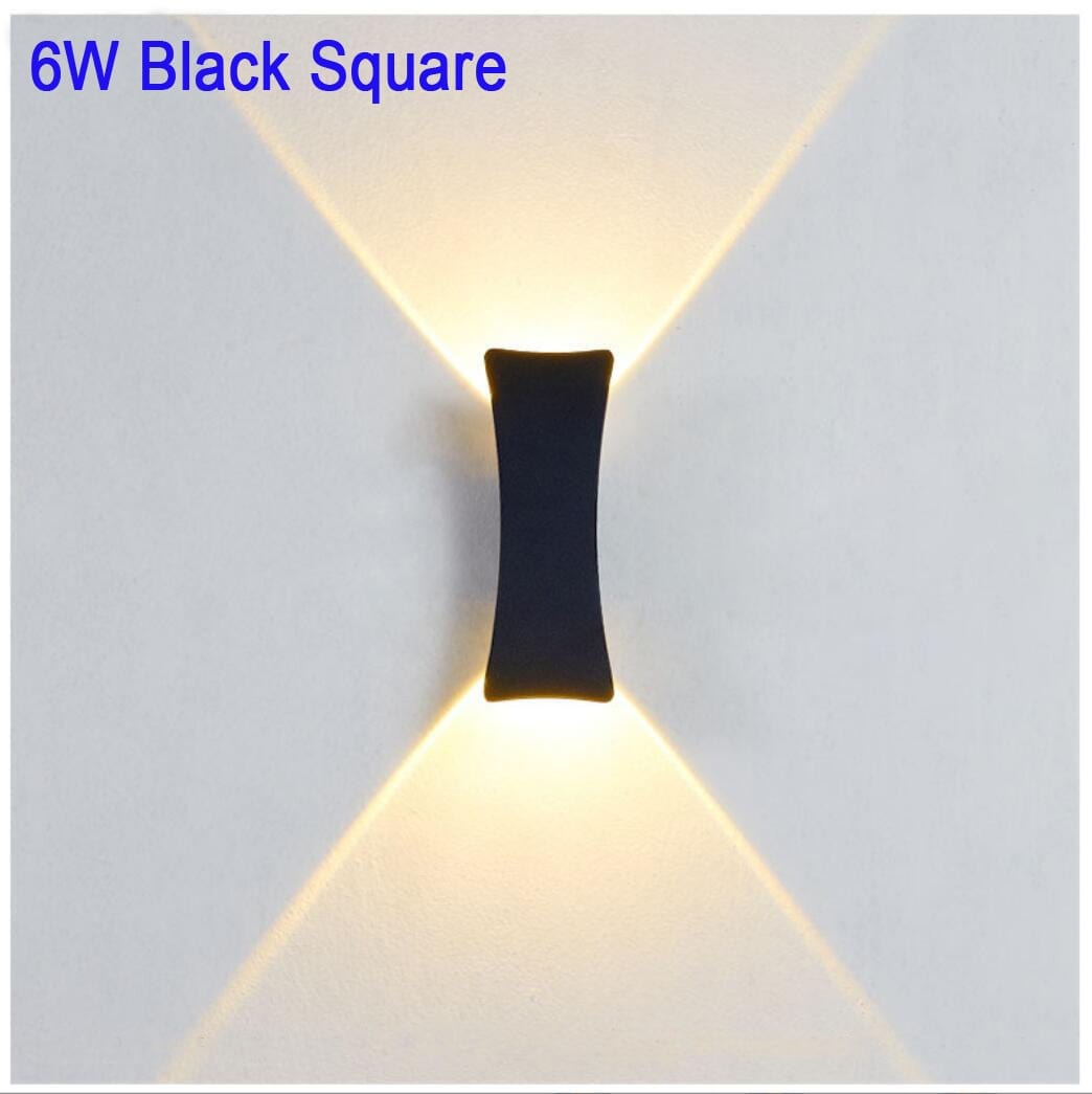 Sunset Wall Light in White & Black