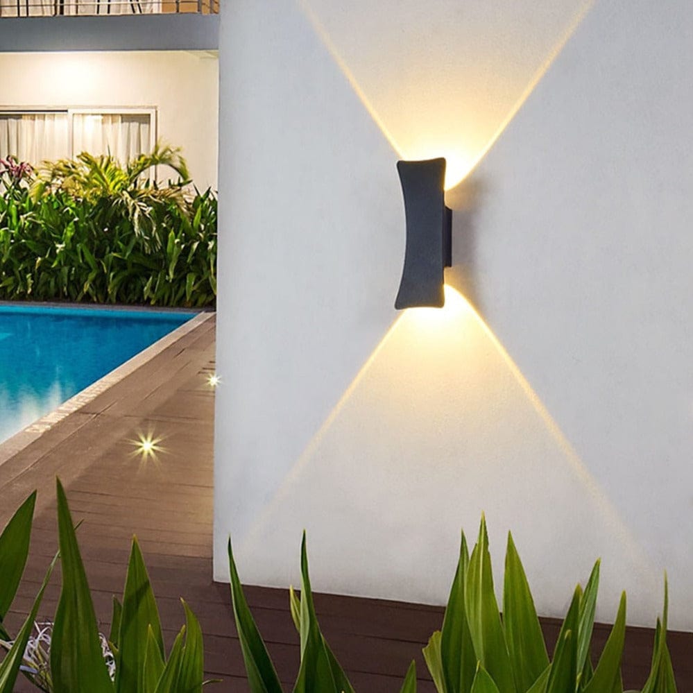 Sunset Wall Light in White & Black