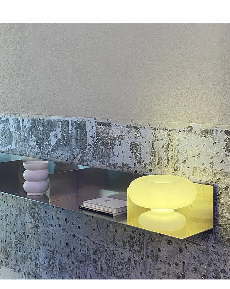 Maki White Mushroom Table Lamp