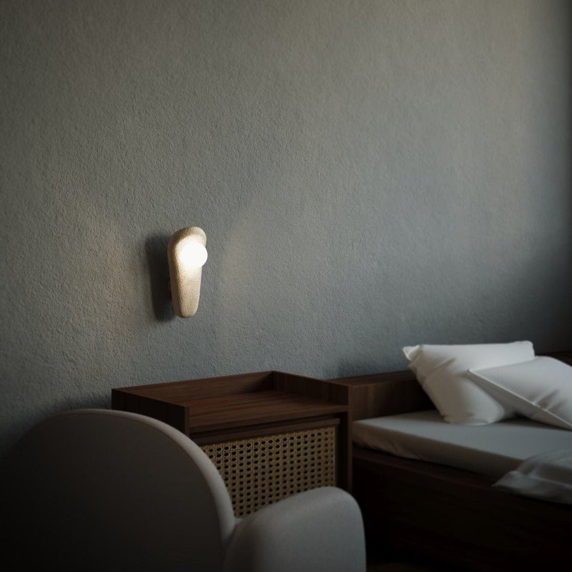 Zakohani Sconce in Milk & Beige