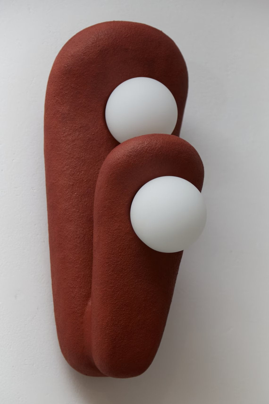 Zakohani Sconce in Milk & Beige