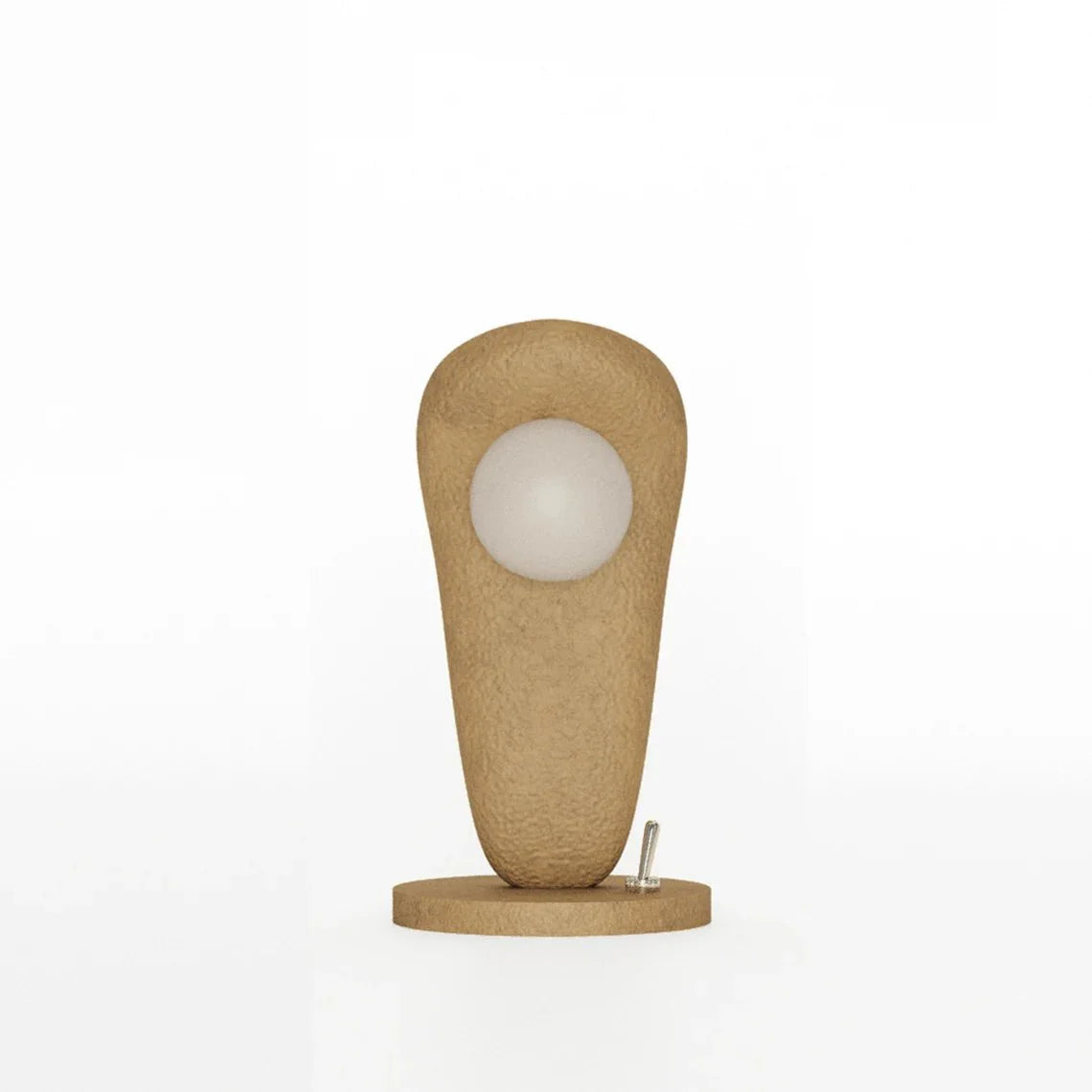 Zakohani Floor Lamp in Beige & Raw Ochra