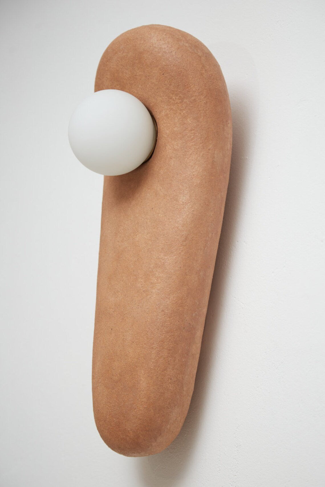 Zakohani Sconce in Milk & Beige