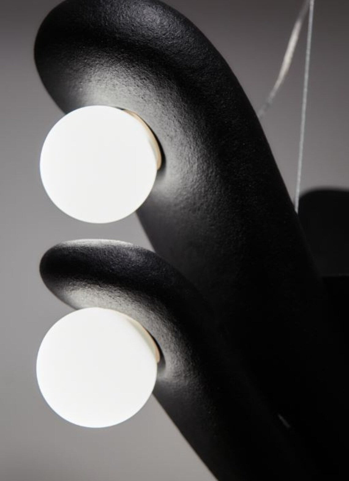 Zakohani Table Lamp in Milk & Beige