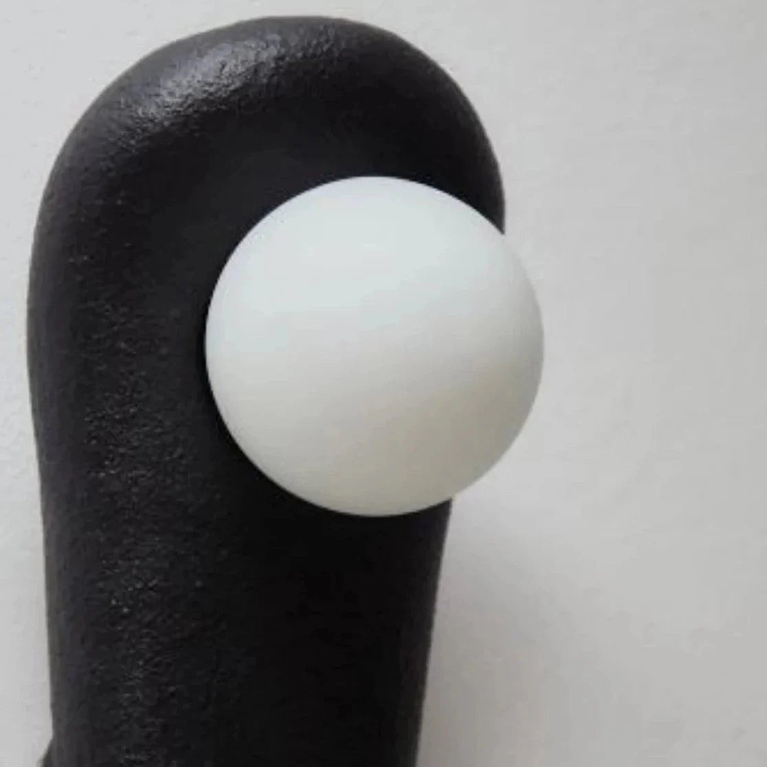Zakohani Table Lamp in Milk & Beige