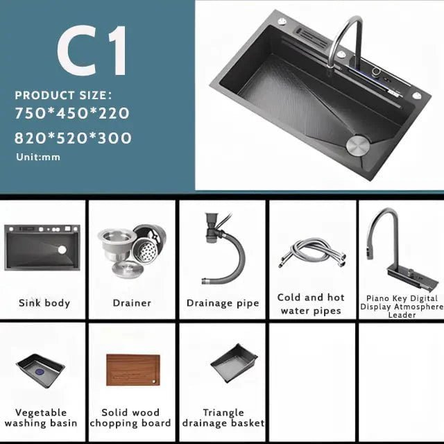 Infinity Glide Sink in A & B - Viltara