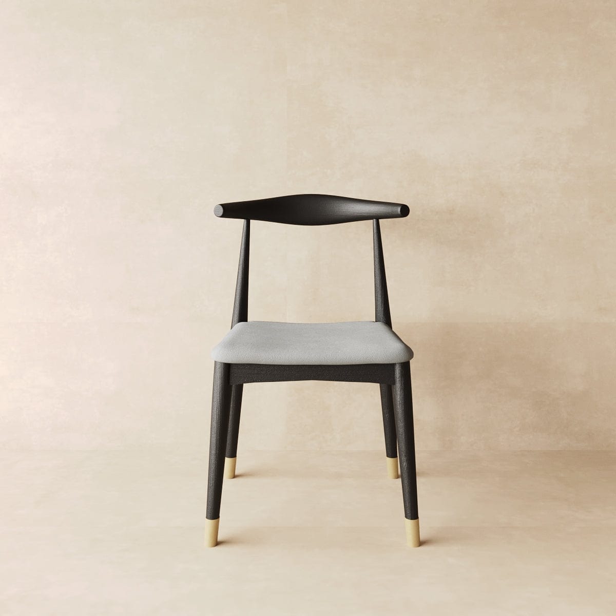 Khalifa Chair in Performance Linen & Performance Leather