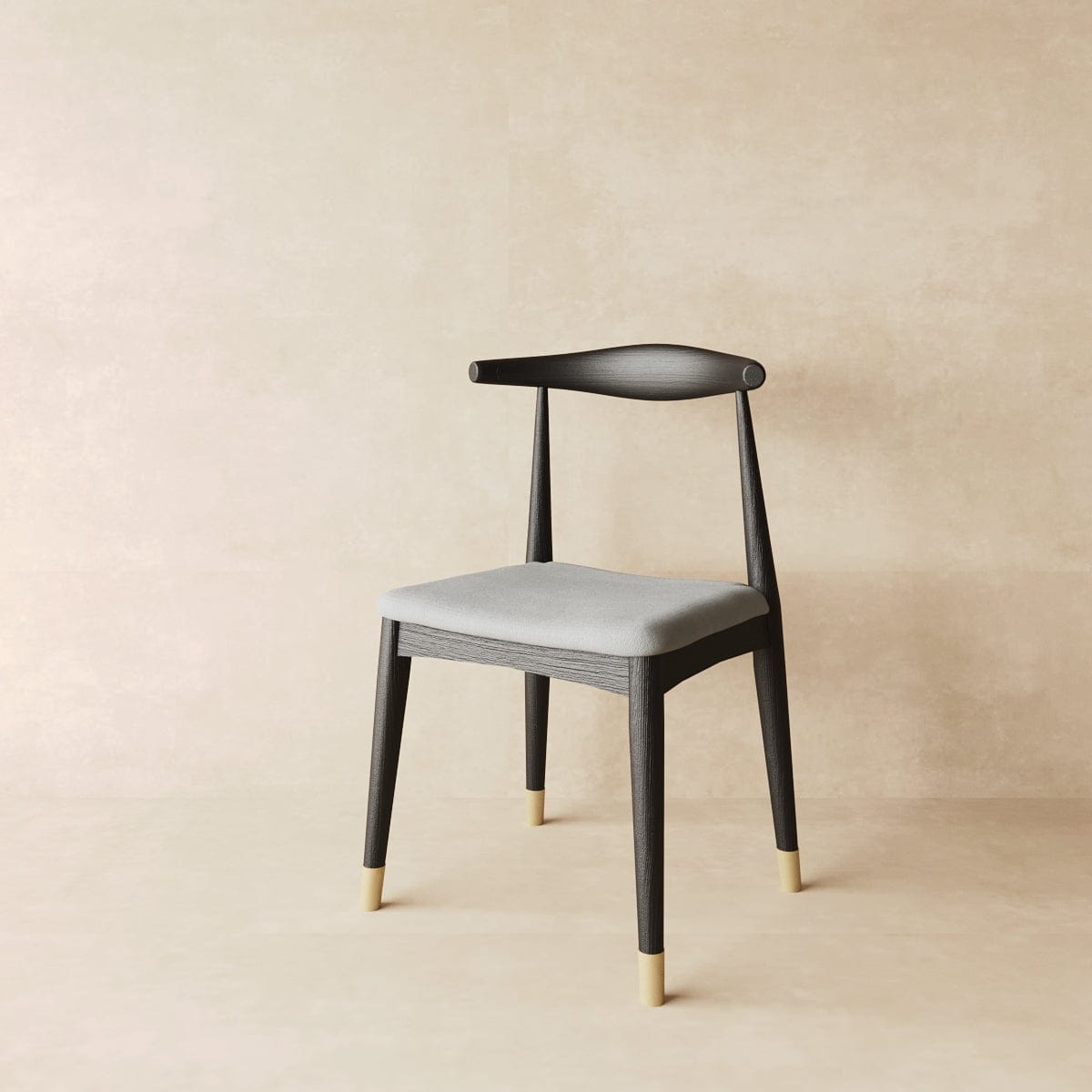 Khalifa Chair in Performance Linen & Performance Leather