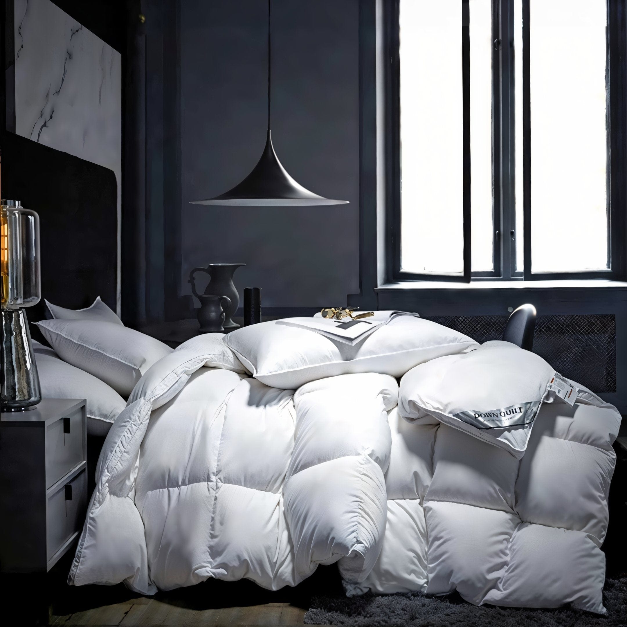Cloud Down & Feather Duvet in Light (Spring Summer) & Medium (All Season)