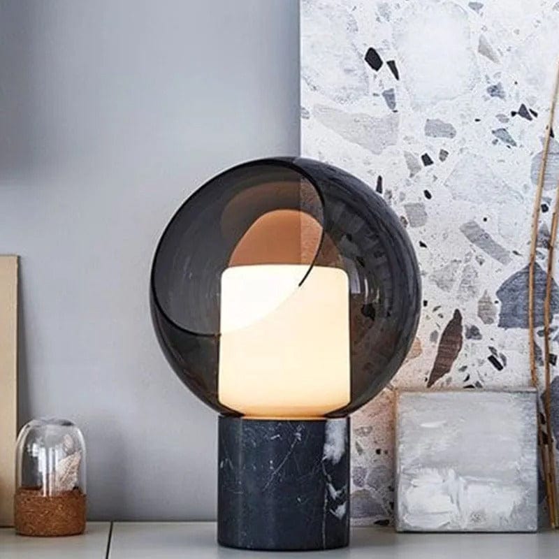 Dome Glass Table Lamp