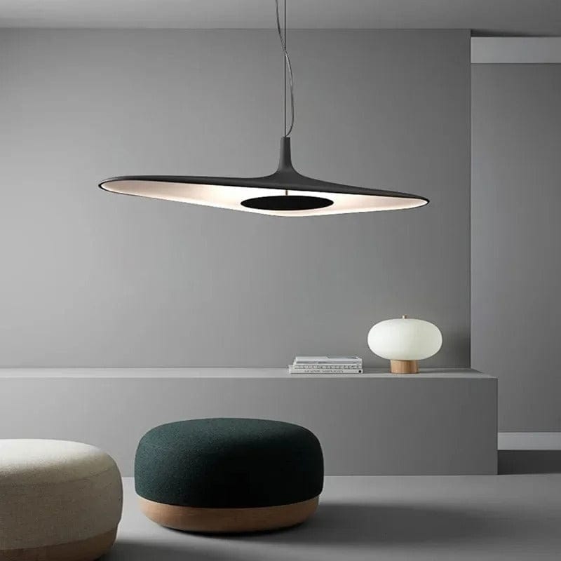 Scandi Flux Chandelier in White & Black