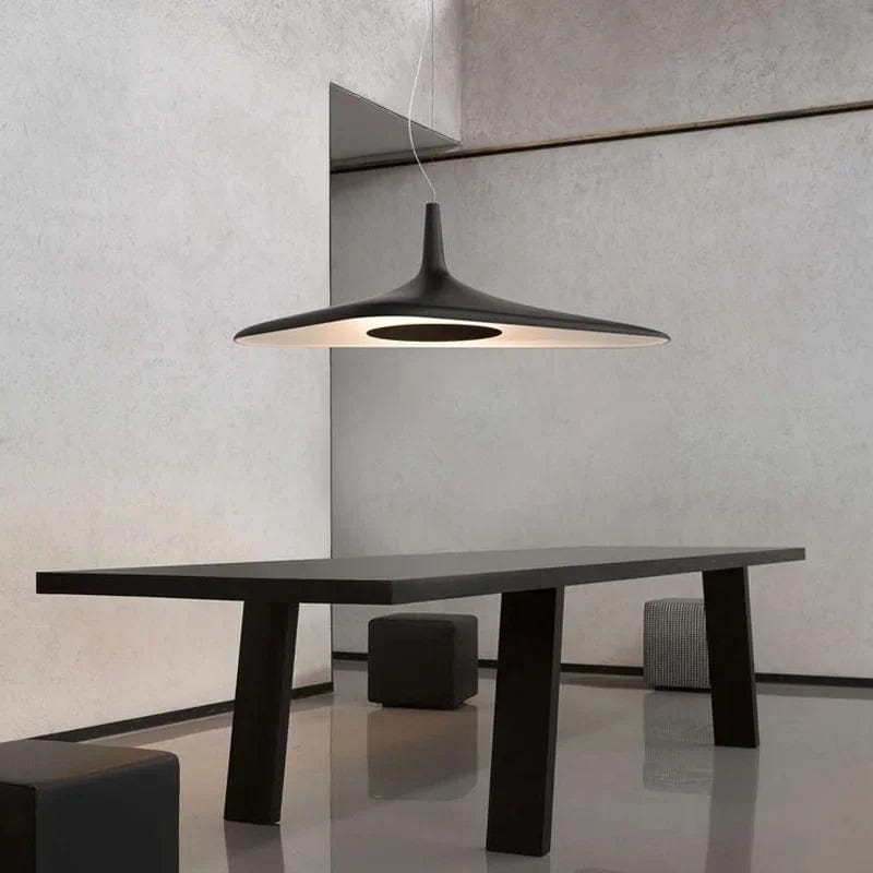 Scandi Flux Chandelier in White & Black