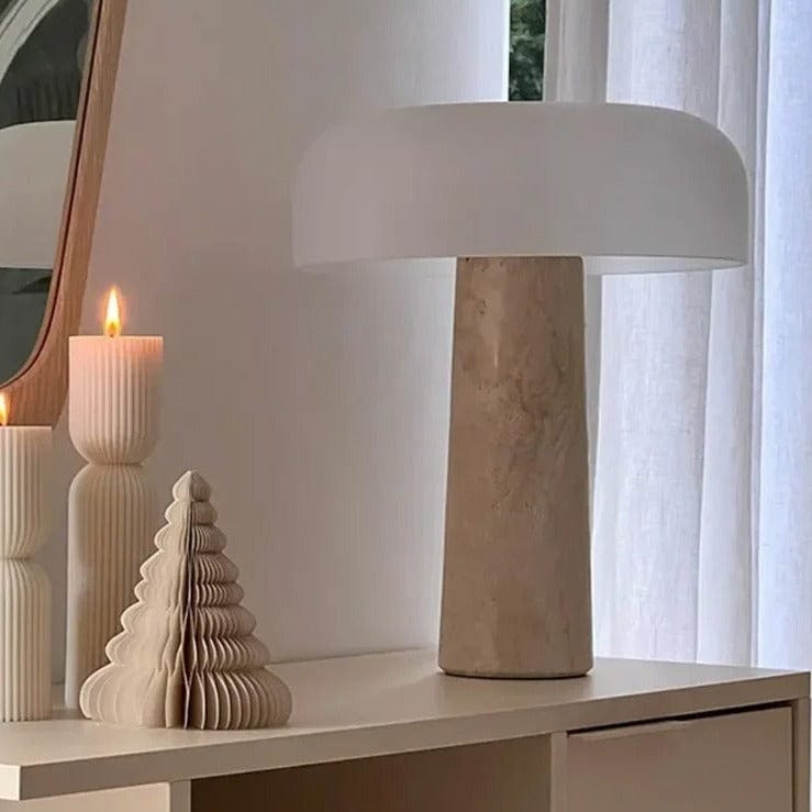 Muji Marble Stone Table Lamp