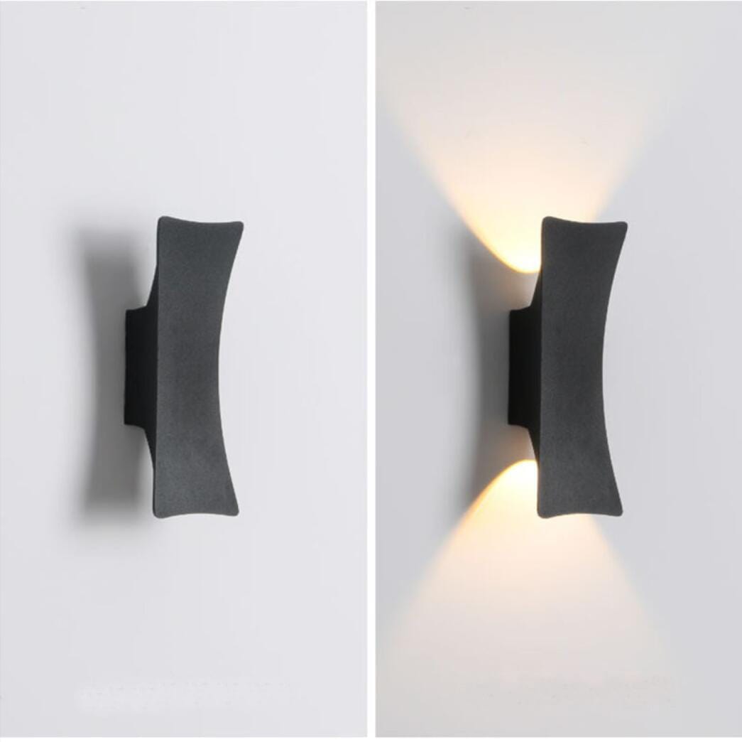 Sunset Wall Light in White & Black