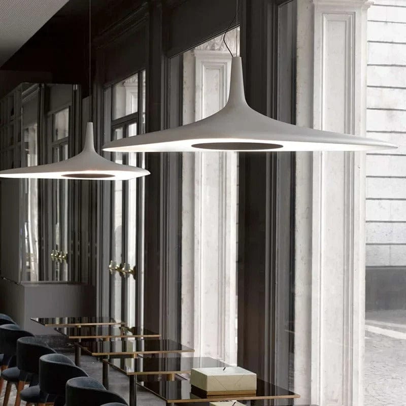 Scandi Flux Chandelier in White & Black