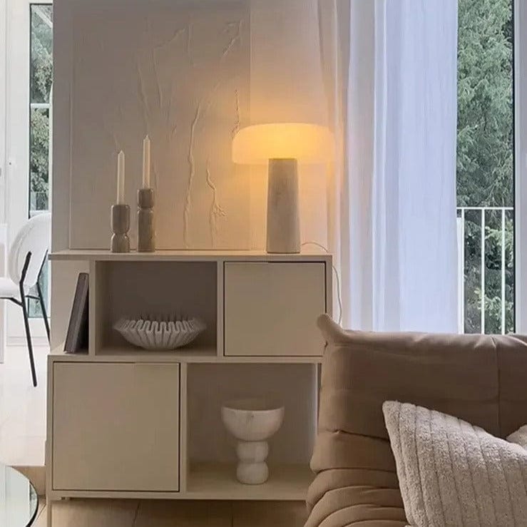 Muji Marble Stone Table Lamp