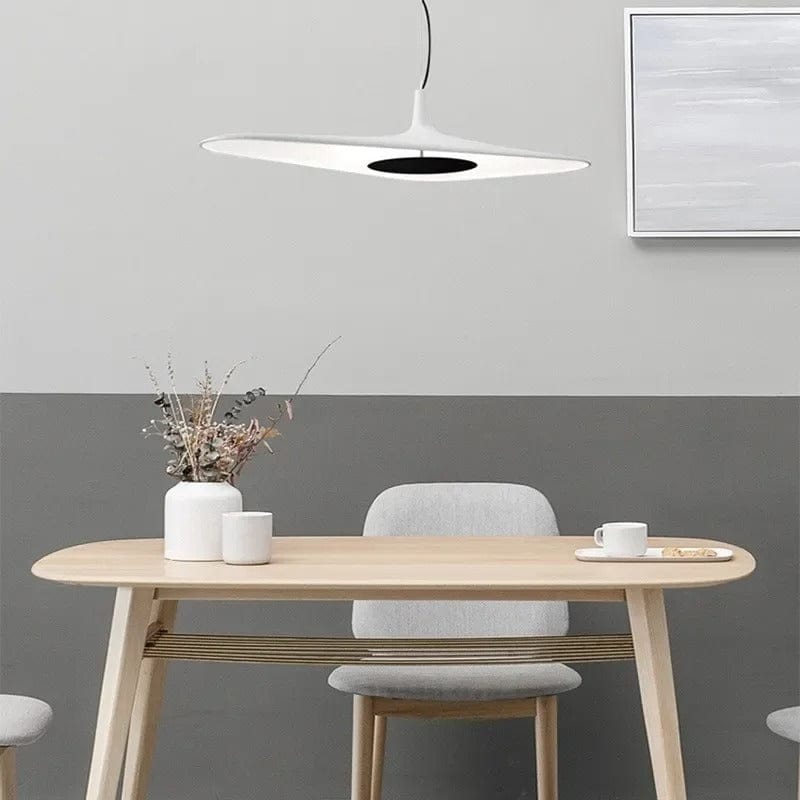 Scandi Flux Chandelier in White & Black