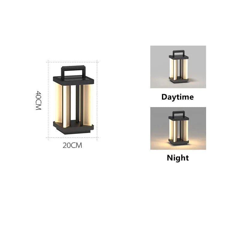 Contemporary Solar Garden Light
