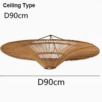 Kairo Rattan Chandelier in Brown Rattan
