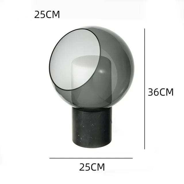 Dome Glass Table Lamp